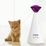 Rotating Interactive Diamond Laser Cat Toy