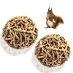 Small Animal Grass Ball Great for Teeth Cleaning