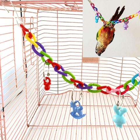 Colorful Bird Swing / Climbing Toy