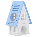 Small Animal Mini Wooden House with Staircase