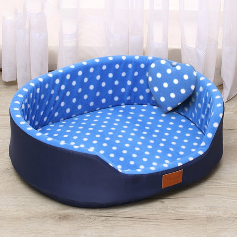 Plush Cozy Dog Bed. Available in Multiple Colors.