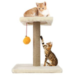 Cat Tree Scratching Post with Rope Ball.