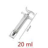 Bird Medication / Feeding Syringe with Curved Needle