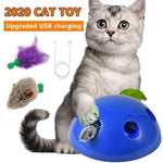 Interactive Cat Toys 360 Degree Mouse Game