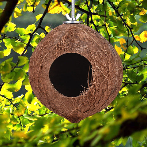 Durable Coconut Shell Bird Cage