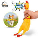 Screaming Chicken Dog Toy