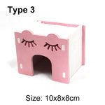 Mini Wooden Small Animal House Toys