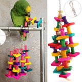 Colorful Beaded Bird Chew Toy