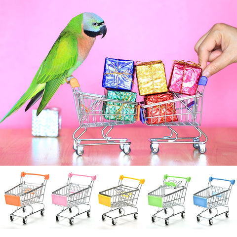 Colorful Mini Supermarket Shopping Cart