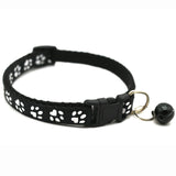 Nylon Footprint Bell Pet Collar