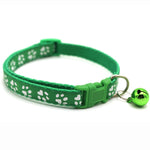 Nylon Footprint Bell Pet Collar