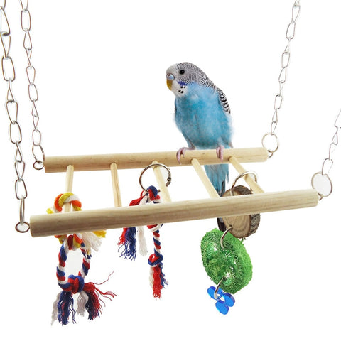 Bird or Hamster Cage Ladder Swing.