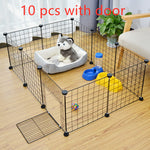 Playpen/Gate Puppy Kennel, Foldable, Iron.