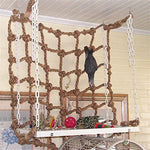 Parrot Climbing Net with Hooks