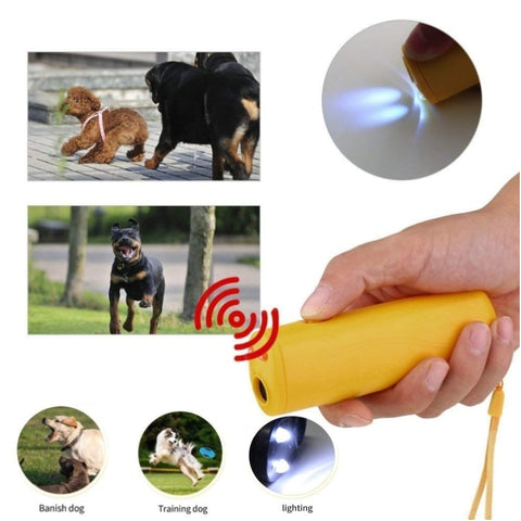 Ultrasound Dog Barking 3 in 1 Training Device